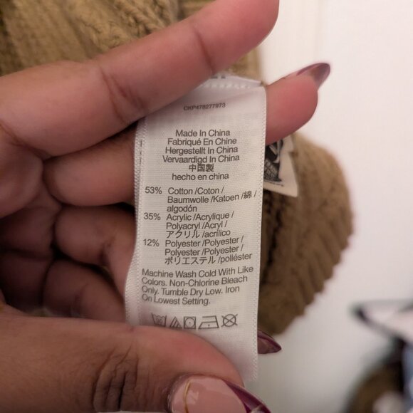 Madewell Tan Cardigan - Picture 6 of 6